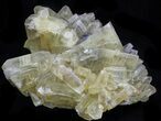 Gemmy, Yellow Barite Crystals - Meikle Mine, Nevada #33711-4